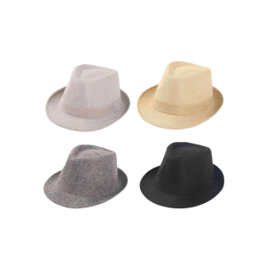 SOMBRERO CARDELITO RAFIA COLOS LISO UNISEX LACHAPELLE 34UC2878