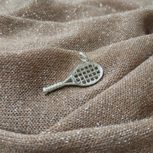 DIJE PLATA MINI RAQUETA L/DL1