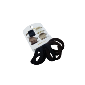 SET PELO BROCHES CON GOMITAS LH51-213-06