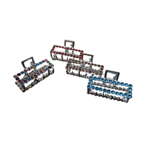 BROCHE METAL CUBIC CRISTAL LH51-224-19