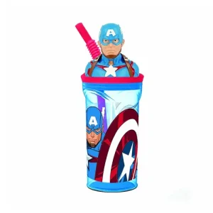 VASO 3D CAPITAN AMERICA SP816
