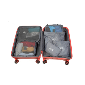 SET ORGANIZADOR DE VALIJA 6 PIEZAS SQUASH 0100