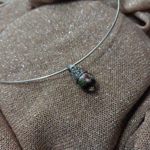 DIJE PLATA 925 DAMASQUINADO 09PI07405