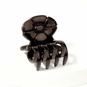 BROCHE CHICO MARGARITA NEGRO CAREY 6041A1