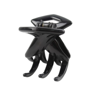 BROCHE ROMBO CALADO NEGRO CAREY 6065A1