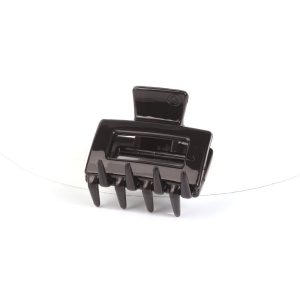 BROCHE RECTANGULAR MINI NEGRO CAREY 6074A1
