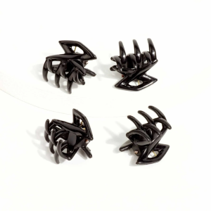 BROCHE MINI ROMBO 4 UNIDADES NEGRO CAREY 6283A1