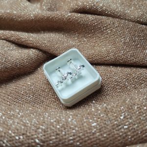 ABRIDORES ACERO BLANCO CUBIC ENGARZADO 5MM AA0231