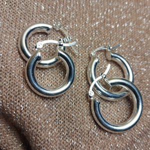 AROS ACERO BLANCO ARGOLLAS CAÑA REDONDA AA1579 AA1940