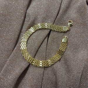 PULSERA ACERO DORADO PHANTER PC1308