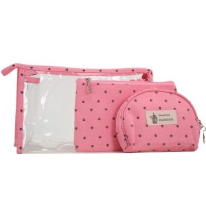 SET DE 3 PORTACOSMETICOS PARA VIAJE DE MUJER UNIFORM 11/17035