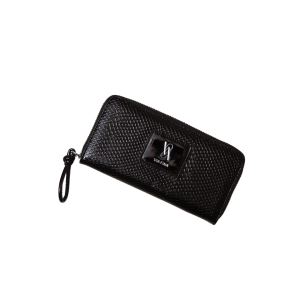 BILLETERA MUJER LARGA CROCO VIA FINA 39544