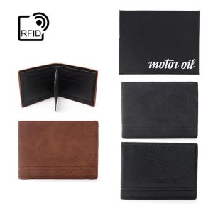 BILLETERA HOMBRE MOTOR OIL RFID 100337