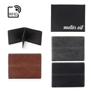BILLETERA HOMBRE MOTOR OIL RFID 100338