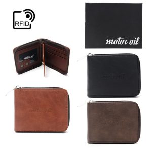 BILLETERA HOMBRE MOTOR OIL RFID 100341