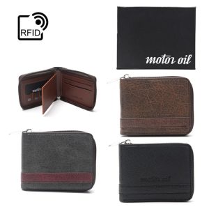 BILLETERA HOMBRE MOTOR OIL RFID 100341