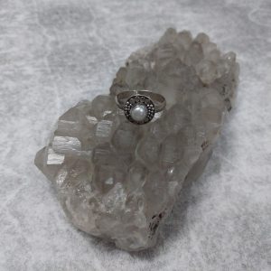ANILLO PLATA 925 PIEDRA PERLA DE RIO 11AN08973