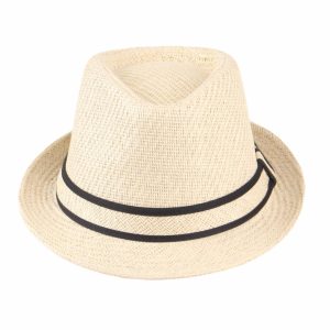 12UO7509 SOMBRERO ESTILO GARDELITO MATERIAL RAFIA MARCA LA CHAPELLE
