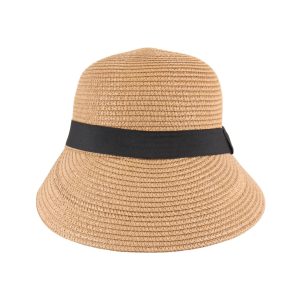 GORRA RAFIA CON VISERA CURVA LA CHAPELLE 12UO7516