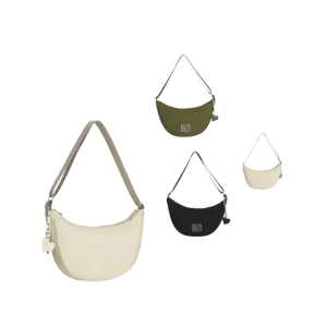 BANDOLERA MUJER CRINKLE TRENDY 19207 VERDE BEIGE Y NEGRO