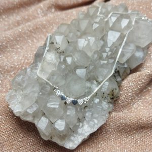 CONJUNTO PLATA 925 MINI CORAZONES 340133