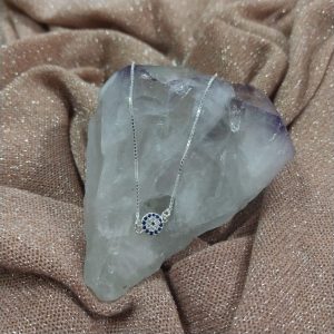 CONJUNTO PLATA 925 BLUE CIRCULOS CON ZIRCONES AZUL 340173