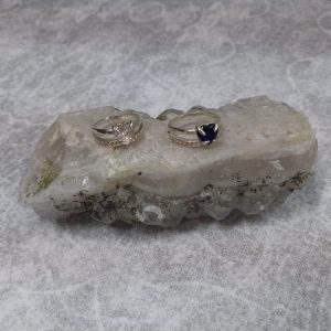 ANILLO PLATA 925 PIEDRA CORAZON ENGARZADO