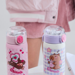 BOTELLA CUTE PERSONAJE CHIMOLA 350ML BZ51