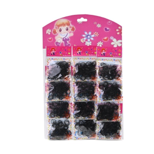 BLISTER TERMINALES DE TRENZA NEGRO PL-1008-01