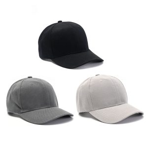 TX-1315-04 GORRAS CAPS LISAS UNISEX VISERA CURVA