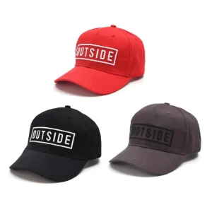 GORRAS DE GABARDINA CON BORDADO OUTSIDE. MARCDA DPB. VENTA POR MAYOR PARA NEGOCIOS, FARMACIAS Y REVENDEDORES.