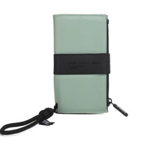 BILLETERA LARGA ANA CHIMOLA B265 VERDE TRASERA