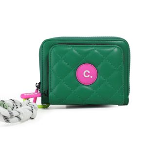 BILLETERA CORTA LEILA CHIMOLA B284 VERDE