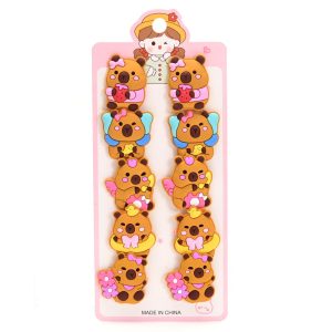 COLITA DE PELO LITTLE ANGEL CAPIBARA 10 UNIDADES PL-1608-19