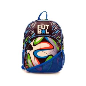 MOCHILA ESPALDA JARDIN FUTBOL AZUL 102012