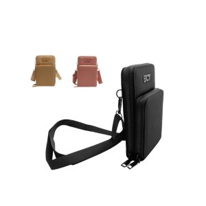 BANDOLERA PORTA CELULAR MUJER BAGCHERRY 258125. $8140+IVA MARROQUINERÍA POR MAYOR A PARTIR DE 6 UNIDADES.