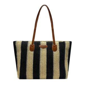 CANASTOS RAFIA BEACH BAG LAS OREIRO LOVE 28875