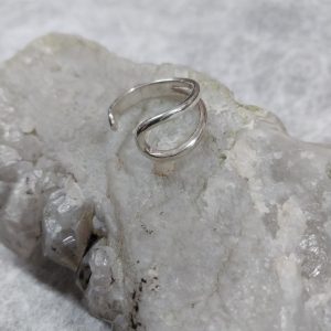 ANILLO PLATA 925 MIDI SEMI CERRADO 7114
