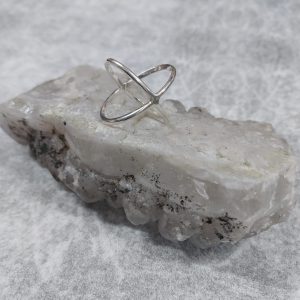 ANILLO PLATA 925 CRUZADO A615