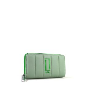 B1015 BILLETERA MUJER LARGA DE 1 COMPARTIMENTO DE LA MARCA LEBLU