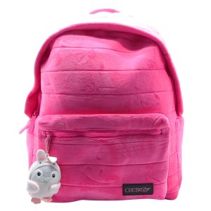 MOCHILA INFANTIL ESPADALDA ESCOLAR GAMUZADA CK323