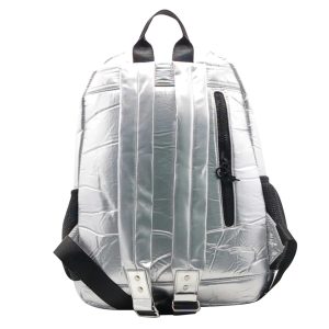 MOCHILA CRESKO PLATEADA ESPALDA 16" CK324