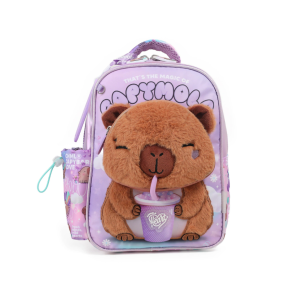 SKU BT295 MOCHILA DE ESPALDA 12" CAPYMOLA DE CHIMOLA PARA JARDIN O GUARDERIA