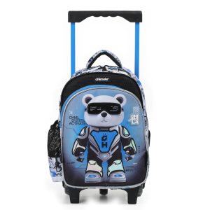 SKU BT315 MOCHILA INFANTIL CHIMOLA BEARBOT CARRO 12"