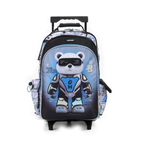 SKU BT318 MOCHILA INFANTIL CHIMOLA BEARBOT CARRO 18"