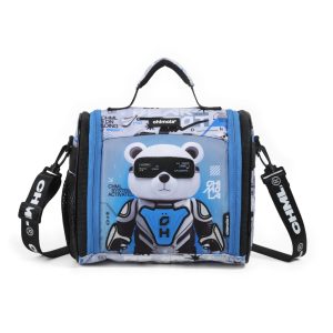 SKU BT336. LUNCHERA TERMICA ESCOLAR INFANTIL BEARBOT OSO ROBOT CHIMOLA