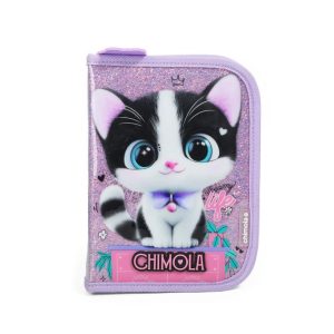 SKU BT339 CARTUCHERA INFANTIL RIGIDA CAT CHIMOLA