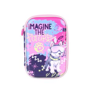 CARTUCHERA LA CHAPELLE IMAGINE THE FUTURE SKU 12UO7925 MEDIDAS: Alto 22 cm | Ancho 15.5 cm