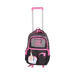 MOCHILA ESCOLAR INFANTIL CON CARRO DE 18" PARA NENA NIÑA CHICA DE LA MARCA LA CHAPELLE GET INSPIRED 12UO7927