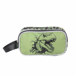 CARTUCHERA DE DOBLE COMPARTIMENTO LA CHAPELLE DINOSAURIO 12UO7938